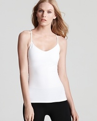 Cut a sleek silhouette with this everyday-perfect Yummie Tummie cotton tank. Cut a sleek silhouette with this everyday-perfect Yummie Tummie cotton tank.