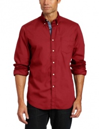 Nautica Men's Long Sleeve Poplin Solid Woven Fashion Colors Nautica Men's Long Sleeve Poplin Solid Woven Fashion Colors