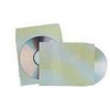 CD Technology 100-Pack White Paper Window Envelope Sleeves for CD Storage