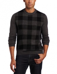Dockers Men's Buffalo Plaid Crew Sweater Dockers Men's Buffalo Plaid Crew Sweater