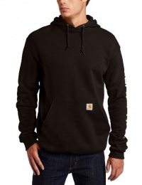 Carhartt Men's Midweight Hooded Logo-Sleeve Sweatshirt Carhartt Men's Midweight Hooded Logo-Sleeve Sweatshirt
