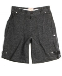 Relax in cool comfort. These French terry shorts from Triple Fat Goose are ready to kick back. Relax in cool comfort. These French terry shorts from Triple Fat Goose are ready to kick back.