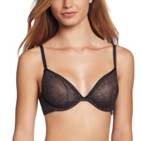 Calvin Klein Women's Lace Underwire Bra, Evening Storm, 36B