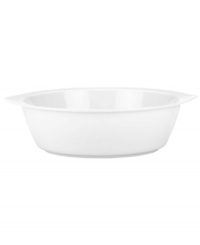 Sleek and understated, the Kompas serving bowl sets casual meals on a stylish course with a playful shape inspired by a compass. Arrange in countless configurations with Dansk dinnerware. Sleek and understated, the Kompas serving bowl sets casual meals on a stylish course with a playful shape inspired by a compass. Arrange in countless configurations with Dansk dinnerware.