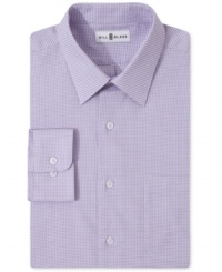 It's all about strategy. Make your next big move in classy checkers with this dress shirt from Bill Blass. It's all about strategy. Make your next big move in classy checkers with this dress shirt from Bill Blass.