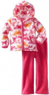 Young Hearts Baby-Girls Infant 2 Piece Butterfly Polar Fleece Jacket Set Young Hearts Baby-Girls Infant 2 Piece Butterfly Polar Fleece Jacket Set