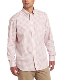 Nautica Men's Long Sleeve Mini Plaid Woven