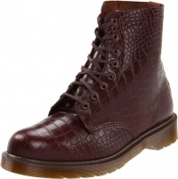 Dr. Martens Womens Pascal 8 Tie Boot Croco Cherry Red - 5 F(M) UK Dr. Martens Womens Pascal 8 Tie Boot Croco Cherry Red - 5 F(M) UK