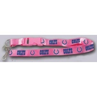NFL Indianapolis Colts Lanyard, Pink NFL Indianapolis Colts Lanyard, Pink
