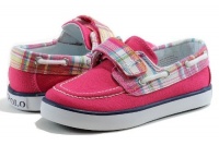 Polo Ralph Lauren Toddler Girl's Fashion Slip-On Sander EZ Boat Shoes (6T, Bright Blush) Polo Ralph Lauren Toddler Girl's Fashion Slip-On Sander EZ Boat Shoes (6T, Bright Blush)