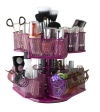 Nifty Cosmetic Organizing Carousel, Rose Nifty Cosmetic Organizing Carousel, Rose