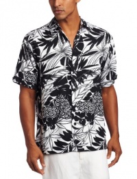 Cubavera Men's Short Sleeve Printed Woven Shirt Cubavera Men's Short Sleeve Printed Woven Shirt