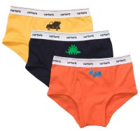 Carter's Toddler 3 Pack Boy Briefs - Dog, Dino & Truck-2/3 Carter's Toddler 3 Pack Boy Briefs - Dog, Dino & Truck-2/3