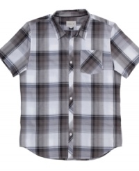 Bring some West Coast style to anywhere you're at on the map with this plaid shirt from O'Neill. Bring some West Coast style to anywhere you're at on the map with this plaid shirt from O'Neill.
