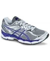Lightweight and durable. Asics' Gel-Cumulous 14 sneakers feature a midsole with enhanced cushioning and durability. Lightweight and durable. Asics' Gel-Cumulous 14 sneakers feature a midsole with enhanced cushioning and durability.