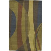 Naya Charcoal Rug Rug Size: Round 5'9 Naya Charcoal Rug Rug Size: Round 5'9