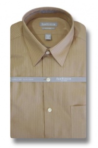 Van Heusen Men's Long Sleeve Satin Stripe Dress Shirt, Alabaster Van Heusen Men's Long Sleeve Satin Stripe Dress Shirt, Alabaster