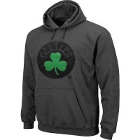 NBA Majestic Boston Celtics Pop Fleece Pullover Hoodie - Charcoal NBA Majestic Boston Celtics Pop Fleece Pullover Hoodie - Charcoal