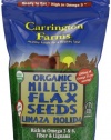 Carrington Farms Organic Milled Flax Seed, 14-Ounce (Pack of 3)