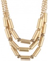 Kenneth Cole New York Modern Tanzanite Cylinder Bead Multi-Row Necklace, 20