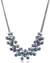 Kenneth Cole New York Urban Smoke Faceted Bead Necklace, 21