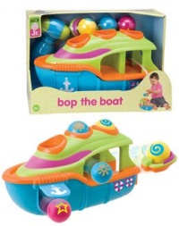 ALEX® Toys - Alex Jr. Bop The Boat -Baby Wooden Developmental Toy 1987 ALEX® Toys - Alex Jr. Bop The Boat -Baby Wooden Developmental Toy 1987