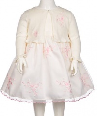 Princess Faith Fairest Forsythia Dress with Sweater (Sizes 12M - 24M) - ivory, 18 months Princess Faith Fairest Forsythia Dress with Sweater (Sizes 12M - 24M) - ivory, 18 months