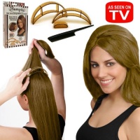 Set of 3 Bumpits Hair Volumizing Inserts - Light Brown Set of 3 Bumpits Hair Volumizing Inserts - Light Brown