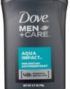 Dove Men + Care AntiPerspirant Deodorant, Aqua Impact, 2.7 Ounce (Pack of 2)