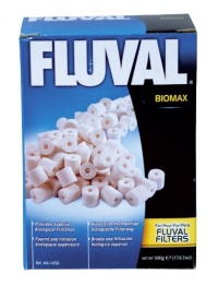 Fluval Biomax Bio Rings - 500 grams/17.63 ounces Fluval Biomax Bio Rings - 500 grams/17.63 ounces