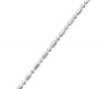 Giani Bernini Sterling Silver Anklet, 10 Dot Dash Link Chain