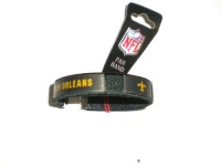 NFL New Orleans Saints Fan Band Bracelet NFL New Orleans Saints Fan Band Bracelet