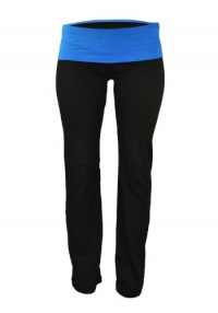 Fold Over Waist Solid and Contrast Lounge Pants Fold Over Waist Solid and Contrast Lounge Pants