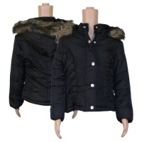 DollHouse Girl's Bubble Jacket (Sizes 4-6x) - Black - Medium (5/6) DollHouse Girl's Bubble Jacket (Sizes 4-6x) - Black - Medium (5/6)