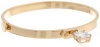 Juicy Couture Delivery 1 Key Items Gold Skinny Padlock Hinge Bangle Bracelet, 2.4