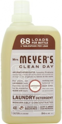 Mrs. Meyer's Clean Day Liquid Laundry Detergent, Lavender, 34 Fluid Ounce Mrs. Meyer's Clean Day Liquid Laundry Detergent, Lavender, 34 Fluid Ounce