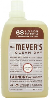 Mrs. Meyer's Clean Day Liquid Laundry Detergent, Lavender, 34 Fluid Ounce