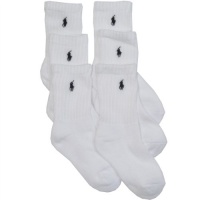Polo Ralph Lauren toddler boys crew socks 6pairs Polo Ralph Lauren toddler boys crew socks 6pairs