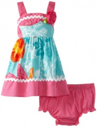 Sweet Heart Rose Baby-Girls Infant Printed Sundress, Multi-Colored, 18 Sweet Heart Rose Baby-Girls Infant Printed Sundress, Multi-Colored, 18