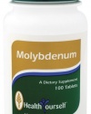 Health Yourself - Molybdenum, 250 mcg, 100 tablets