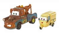 Disney / Pixar CARS 2 Movie 155 Die Cast Car 2Pack Race Team Mater Ape/Sal Machiani Disney / Pixar CARS 2 Movie 155 Die Cast Car 2Pack Race Team Mater Ape/Sal Machiani