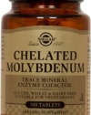 Solgar - Chelated Molybdenum, 100 tablets