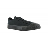 Converse Kid'S Chuck Taylor Ox Sneaker - Black Monochrome Converse Kid'S Chuck Taylor Ox Sneaker - Black Monochrome