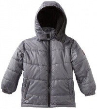 Ixtreme Boys 2-7 Mini Ripstop Puffer Jacket, Grey, 5