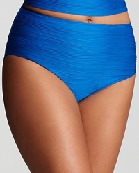 Stay covered in style in this Gottex full figure tankini bottom, with tonal raised straps that add textural interest to a versatile style. Stay covered in style in this Gottex full figure tankini bottom, with tonal raised straps that add textural interest to a versatile style.