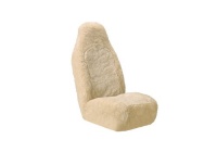 Sheepskin Bucket Seatcover, Champagne Sheepskin Bucket Seatcover, Champagne