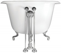 Elizabethan Classics ECSOSLCP Model SOSL Single Offset Bath Supplies, Chrome Elizabethan Classics ECSOSLCP Model SOSL Single Offset Bath Supplies, Chrome