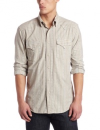 Lucky Brand Men's Gear Stripe Western Shirt Lucky Brand Men's Gear Stripe Western Shirt