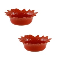 Appolia Provencial 2-Piece Sunflower Ramekin Set, Cherry Appolia Provencial 2-Piece Sunflower Ramekin Set, Cherry