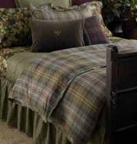Ralph Lauren Edgefield Queen Bedskirt-Plaid Ralph Lauren Edgefield Queen Bedskirt-Plaid